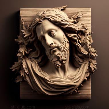 3D model st jesus (STL)